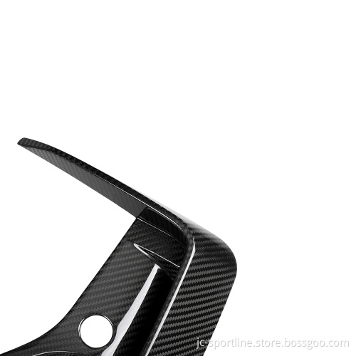 Prepreg Dry Carbon Fiber Front Bumper Canards Vent for BMW IX3 G08I 2023